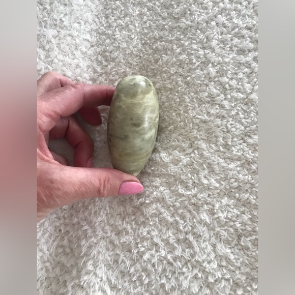 Olive Green Genuine ONYX Heart - Picture 5 of 9